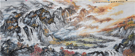 最具收藏潜力的山水画家王树潮作品欣赏(3)