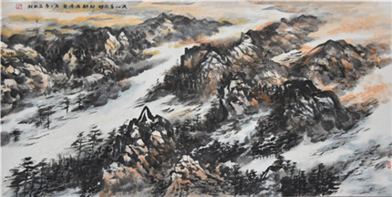 最具收藏潜力的山水画家王树潮作品欣赏(6)