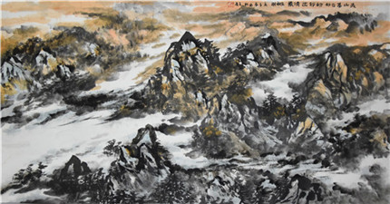 最具收藏潜力的山水画家王树潮作品欣赏(7)