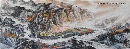 最具收藏潜力的山水画家王树潮作品欣赏(11)