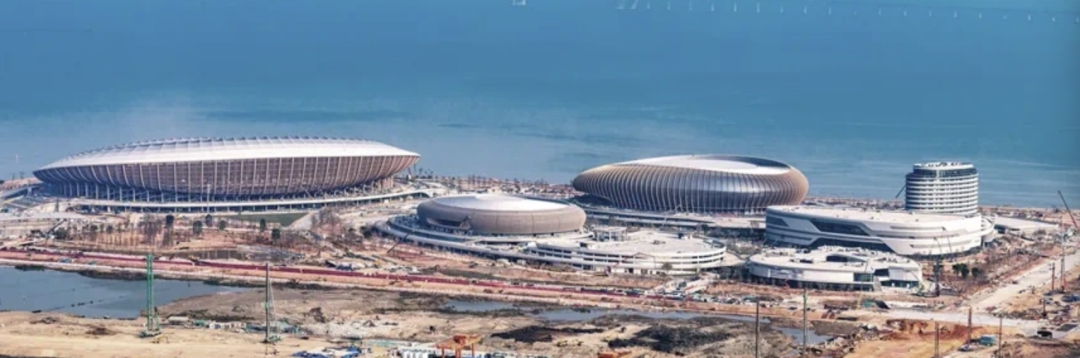 大湾区文化体育中心，将于6月交付使用！坐拥绝美入海口全景视野(图1)