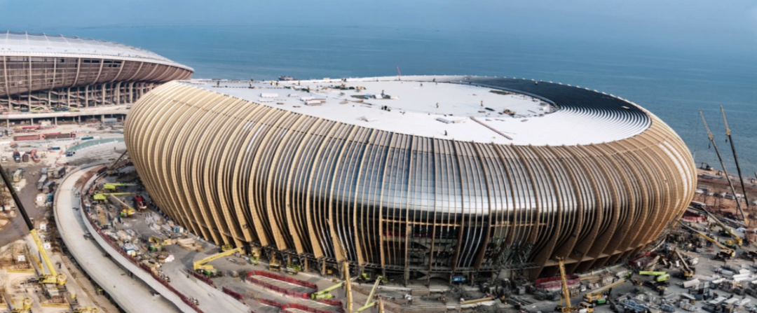 大湾区文化体育中心,将于6月交付使用!坐拥绝美入海口全景视野(图2)