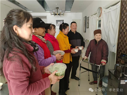 “ 一碗饺子温暖一座城”活动在西安联志社区举办(6)