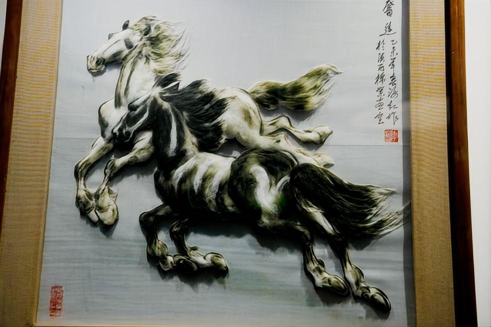 非遗贺新春 棉絮绘祥瑞 ——新城区文化馆举办棉絮画迎春艺术作品展(6)