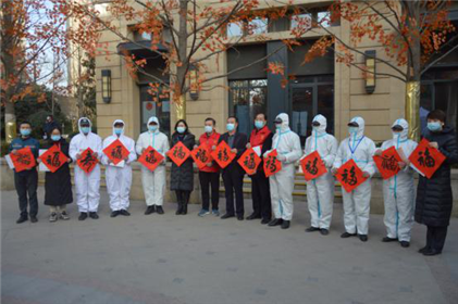 陕西：千名军休人浓墨抒情  万副新春联高歌盛世(4)