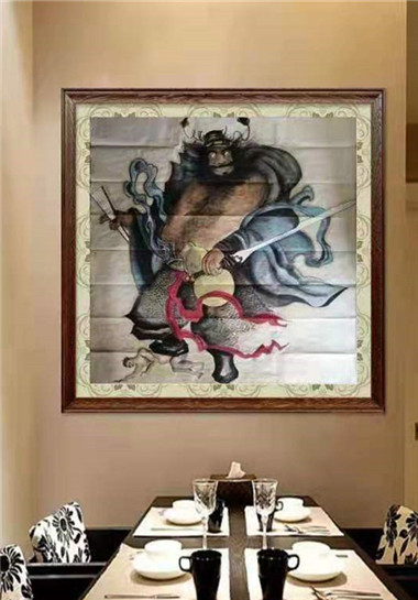 画家孙铁国画作品亮相西安书画艺术博览会(4)