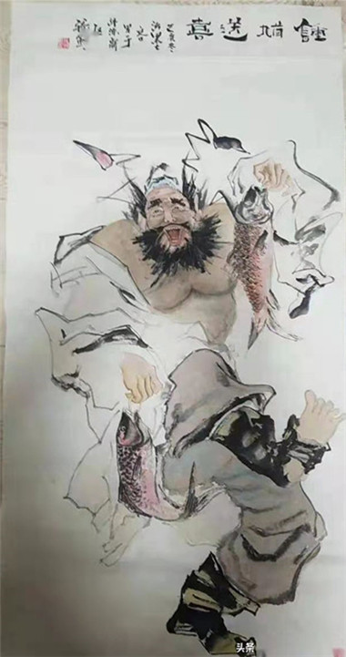 画家孙铁国画作品亮相西安书画艺术博览会(图3)