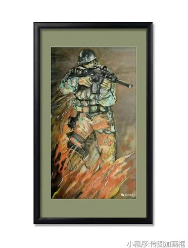 画家孙铁国画作品亮相西安书画艺术博览会(7)