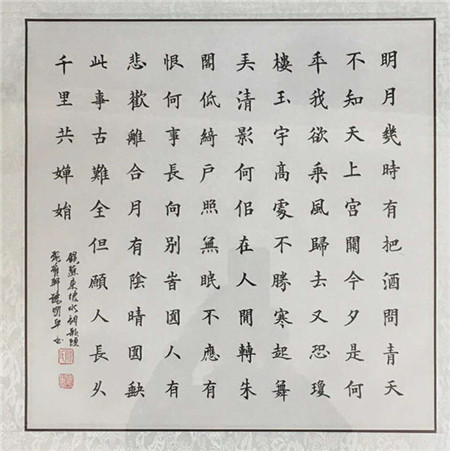 最具收藏潜力的书法家陈国平作品欣赏(5)