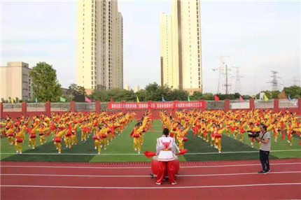 灞桥区席王街道教育系统举行庆祝建党100周年活动(6)