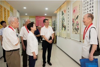 陕西省农业农村厅组织厅机关离退休老党员 共庆中国共产党百年华诞(5)