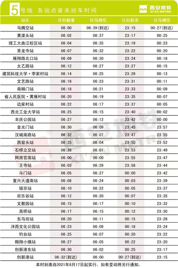 事关出行！西安地铁、机场巴士最新调整来了(3)