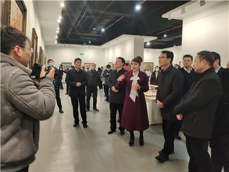 “秦岭家园”晏子油画精品展在宝鸡美术馆成功开幕(6)