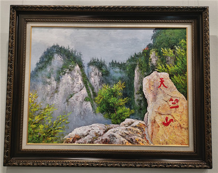 “秦岭家园”晏子油画精品展在宝鸡美术馆成功开幕(9)