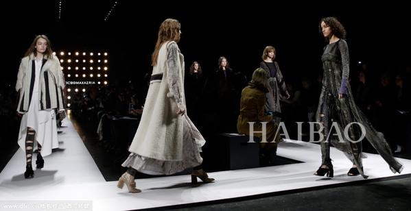 BCBG2016秋冬纽约时装秀 放逐天际的流浪牧人(1)